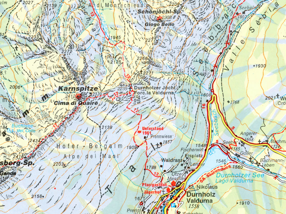 Wanderkarte Nr.31 Sarntaler Alpen