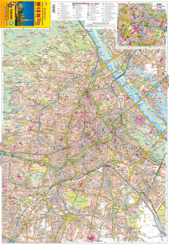 Blattübersicht Stadtplan Nr.90 Wien