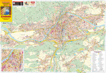 Blattübersicht Stadtplan Nr.92 Innsbruck